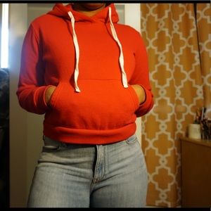 Cute crop tops hoodie